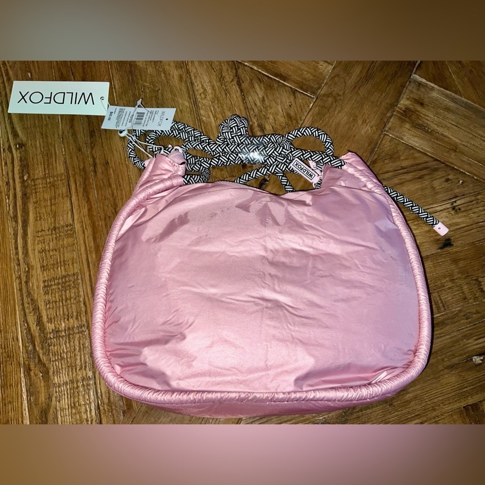 Wildfox crossbody puffer bag - Rose Clair in light pink - nwt - Picture 5 of 7